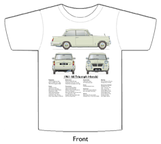 Triumph Herald 1961-68 T-shirt Front